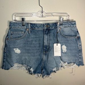 Short Jean Retro High Rise
